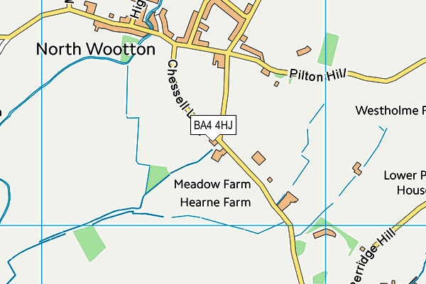 BA4 4HJ map - OS VectorMap District (Ordnance Survey) BA4 4HJ map - OS VectorMap District (Ordnance Survey)