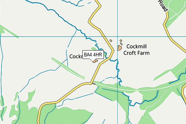 BA4 4HR map - OS VectorMap District (Ordnance Survey) BA4 4HR map - OS VectorMap District (Ordnance Survey)