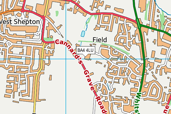 BA4 4LU map - OS VectorMap District (Ordnance Survey) BA4 4LU map - OS VectorMap District (Ordnance Survey)