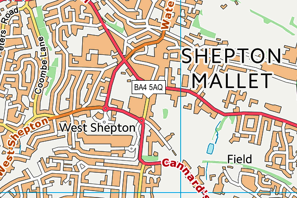 BA4 5AQ map - OS VectorMap District (Ordnance Survey) BA4 5AQ map - OS VectorMap District (Ordnance Survey)