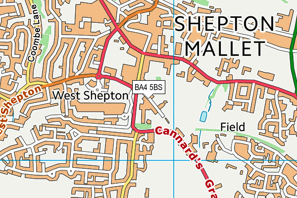BA4 5BS map - OS VectorMap District (Ordnance Survey) BA4 5BS map - OS VectorMap District (Ordnance Survey)