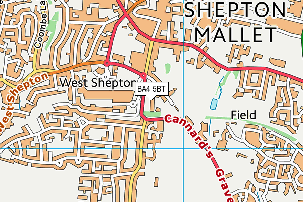 BA4 5BT map - OS VectorMap District (Ordnance Survey) BA4 5BT map - OS VectorMap District (Ordnance Survey)