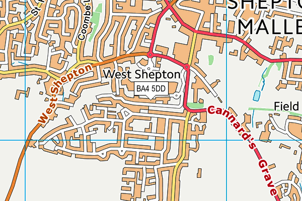 BA4 5DD map - OS VectorMap District (Ordnance Survey) BA4 5DD map - OS VectorMap District (Ordnance Survey)