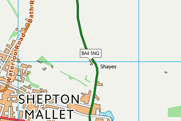 BA4 5NQ map - OS VectorMap District (Ordnance Survey) BA4 5NQ map - OS VectorMap District (Ordnance Survey)