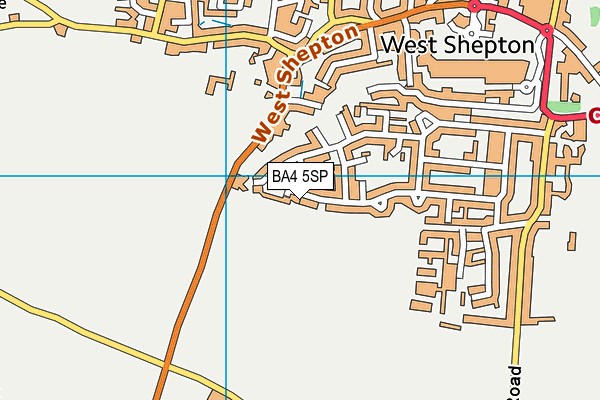 BA4 5SP map - OS VectorMap District (Ordnance Survey) BA4 5SP map - OS VectorMap District (Ordnance Survey)