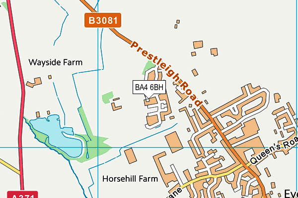 BA4 6BH map - OS VectorMap District (Ordnance Survey) BA4 6BH map - OS VectorMap District (Ordnance Survey)