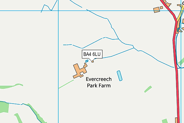BA4 6LU map - OS VectorMap District (Ordnance Survey) BA4 6LU map - OS VectorMap District (Ordnance Survey)
