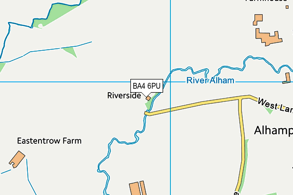 BA4 6PU map - OS VectorMap District (Ordnance Survey) BA4 6PU map - OS VectorMap District (Ordnance Survey)