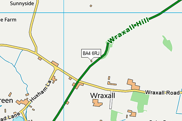 BA4 6RJ map - OS VectorMap District (Ordnance Survey) BA4 6RJ map - OS VectorMap District (Ordnance Survey)