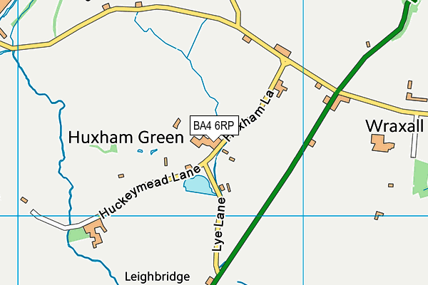 BA4 6RP map - OS VectorMap District (Ordnance Survey) BA4 6RP map - OS VectorMap District (Ordnance Survey)