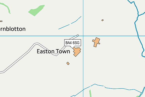 BA4 6SG map - OS VectorMap District (Ordnance Survey) BA4 6SG map - OS VectorMap District (Ordnance Survey)
