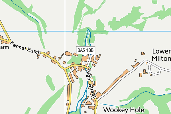 BA5 1BB map - OS VectorMap District (Ordnance Survey) BA5 1BB map - OS VectorMap District (Ordnance Survey)
