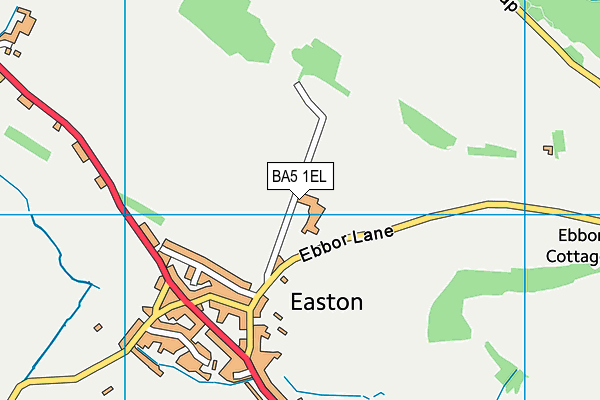 BA5 1EL map - OS VectorMap District (Ordnance Survey) BA5 1EL map - OS VectorMap District (Ordnance Survey)