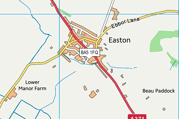 BA5 1FQ map - OS VectorMap District (Ordnance Survey) BA5 1FQ map - OS VectorMap District (Ordnance Survey)