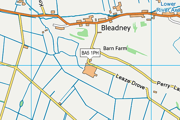 BA5 1PH map - OS VectorMap District (Ordnance Survey) BA5 1PH map - OS VectorMap District (Ordnance Survey)
