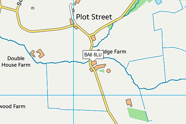 BA6 8LU map - OS VectorMap District (Ordnance Survey) BA6 8LU map - OS VectorMap District (Ordnance Survey)