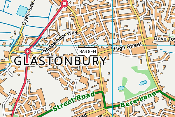 BA6 9FH map - OS VectorMap District (Ordnance Survey) BA6 9FH map - OS VectorMap District (Ordnance Survey)