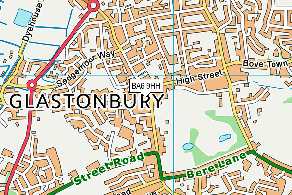 BA6 9HH map - OS VectorMap District (Ordnance Survey) BA6 9HH map - OS VectorMap District (Ordnance Survey)