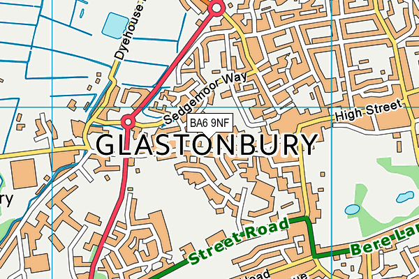 BA6 9NF map - OS VectorMap District (Ordnance Survey) BA6 9NF map - OS VectorMap District (Ordnance Survey)