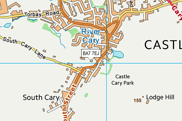 BA7 7EJ map - OS VectorMap District (Ordnance Survey) BA7 7EJ map - OS VectorMap District (Ordnance Survey)