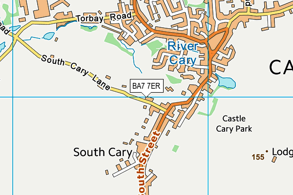 BA7 7ER map - OS VectorMap District (Ordnance Survey) BA7 7ER map - OS VectorMap District (Ordnance Survey)
