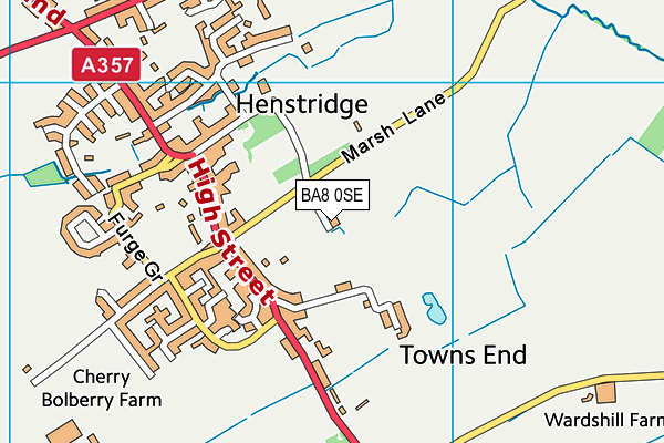 BA8 0SE map - OS VectorMap District (Ordnance Survey) BA8 0SE map - OS VectorMap District (Ordnance Survey)