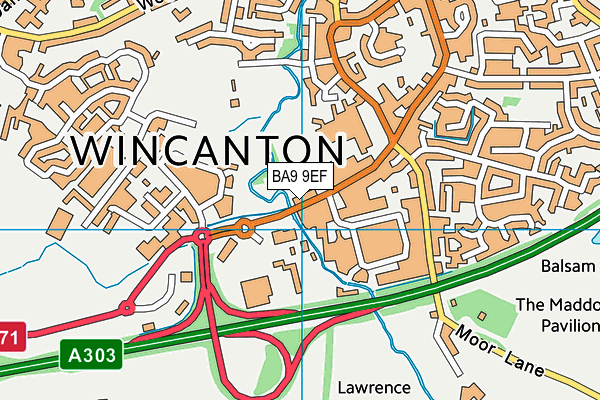BA9 9EF map - OS VectorMap District (Ordnance Survey) BA9 9EF map - OS VectorMap District (Ordnance Survey)