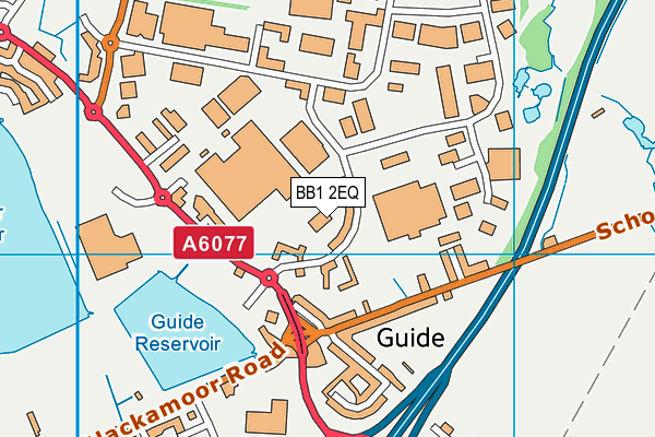 BB1 2EQ map - OS VectorMap District (Ordnance Survey) BB1 2EQ map - OS VectorMap District (Ordnance Survey)