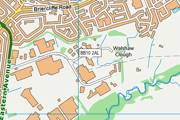 BB10 2AL map - OS VectorMap District (Ordnance Survey) BB10 2AL map - OS VectorMap District (Ordnance Survey)
