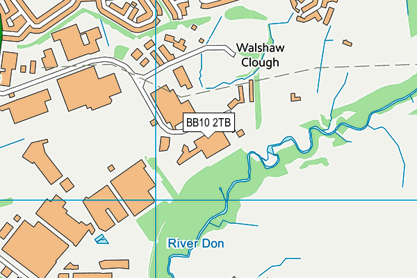 BB10 2TB map - OS VectorMap District (Ordnance Survey) BB10 2TB map - OS VectorMap District (Ordnance Survey)