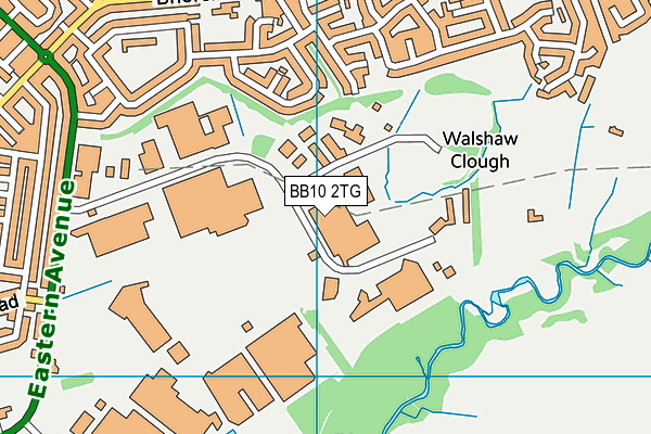 BB10 2TG map - OS VectorMap District (Ordnance Survey) BB10 2TG map - OS VectorMap District (Ordnance Survey)