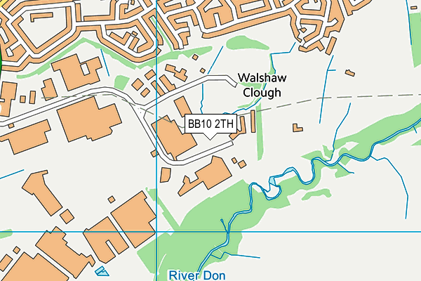 BB10 2TH map - OS VectorMap District (Ordnance Survey) BB10 2TH map - OS VectorMap District (Ordnance Survey)