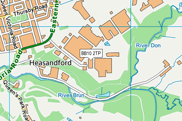 BB10 2TP map - OS VectorMap District (Ordnance Survey) BB10 2TP map - OS VectorMap District (Ordnance Survey)