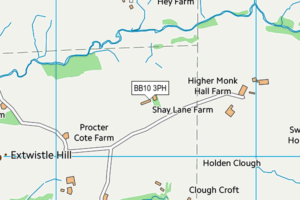 BB10 3PH map - OS VectorMap District (Ordnance Survey) BB10 3PH map - OS VectorMap District (Ordnance Survey)