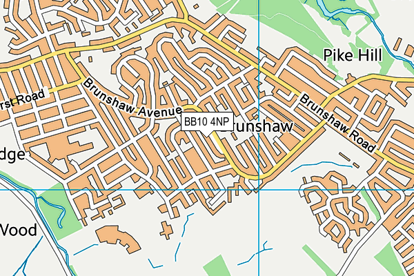 BB10 4NP map - OS VectorMap District (Ordnance Survey) BB10 4NP map - OS VectorMap District (Ordnance Survey)
