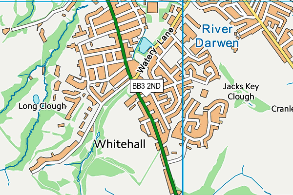 BB3 2ND map - OS VectorMap District (Ordnance Survey) BB3 2ND map - OS VectorMap District (Ordnance Survey)