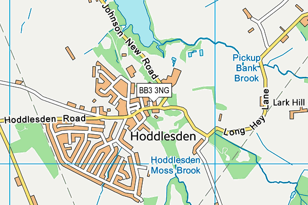 BB3 3NG map - OS VectorMap District (Ordnance Survey) BB3 3NG map - OS VectorMap District (Ordnance Survey)