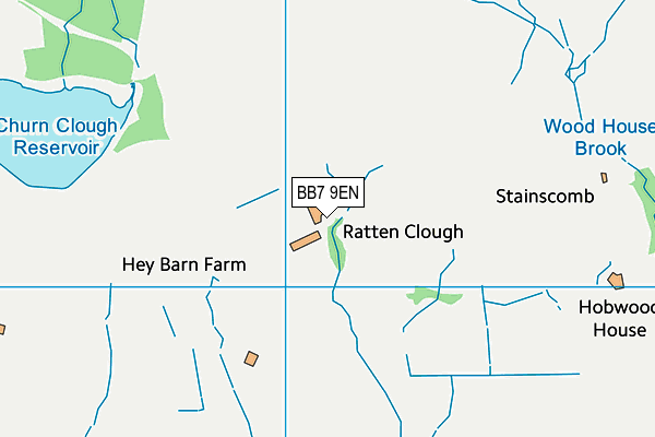 BB7 9EN map - OS VectorMap District (Ordnance Survey) BB7 9EN map - OS VectorMap District (Ordnance Survey)