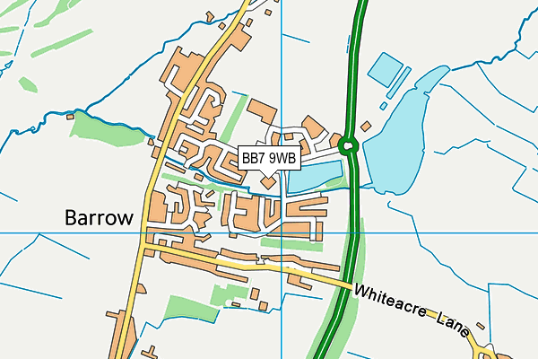 BB7 9WB map - OS VectorMap District (Ordnance Survey) BB7 9WB map - OS VectorMap District (Ordnance Survey)