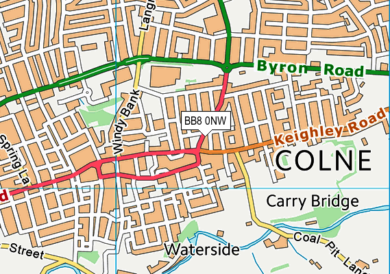 BB8 0NW map - OS VectorMap District (Ordnance Survey) BB8 0NW map - OS VectorMap District (Ordnance Survey)