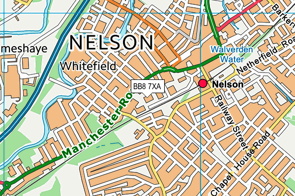 BB8 7XA map - OS VectorMap District (Ordnance Survey) BB8 7XA map - OS VectorMap District (Ordnance Survey)