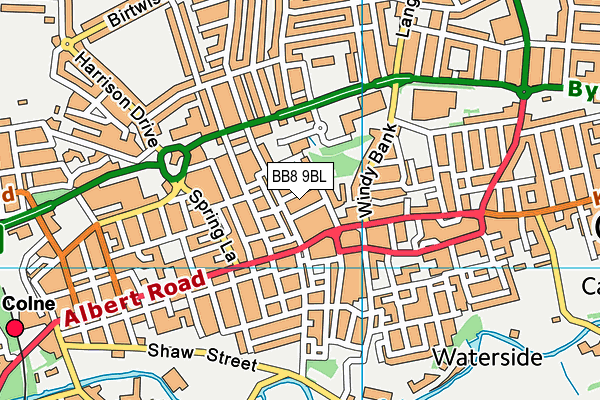 BB8 9BL map - OS VectorMap District (Ordnance Survey) BB8 9BL map - OS VectorMap District (Ordnance Survey)