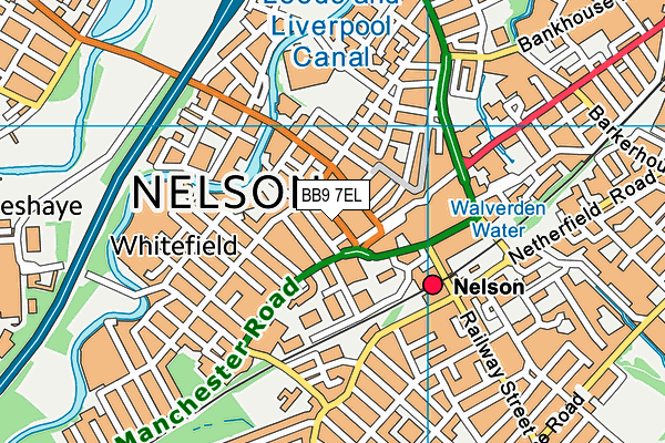 BB9 7EL map - OS VectorMap District (Ordnance Survey) BB9 7EL map - OS VectorMap District (Ordnance Survey)