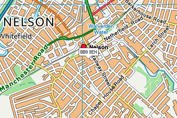 BB9 9EH map - OS VectorMap District (Ordnance Survey) BB9 9EH map - OS VectorMap District (Ordnance Survey)