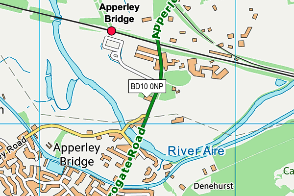 BD10 0NP map - OS VectorMap District (Ordnance Survey) BD10 0NP map - OS VectorMap District (Ordnance Survey)