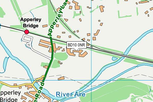 BD10 0NR map - OS VectorMap District (Ordnance Survey) BD10 0NR map - OS VectorMap District (Ordnance Survey)