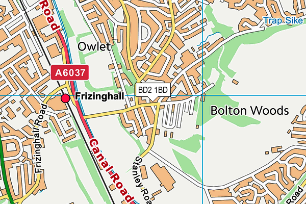 BD2 1BD map - OS VectorMap District (Ordnance Survey) BD2 1BD map - OS VectorMap District (Ordnance Survey)