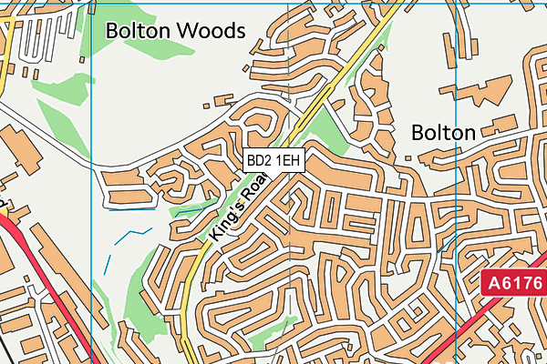 BD2 1EH map - OS VectorMap District (Ordnance Survey) BD2 1EH map - OS VectorMap District (Ordnance Survey)
