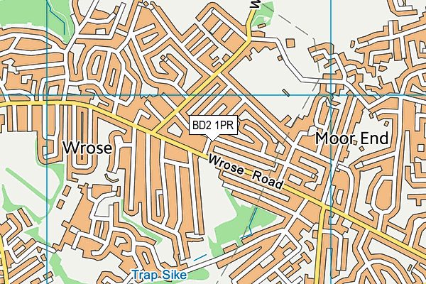 BD2 1PR map - OS VectorMap District (Ordnance Survey) BD2 1PR map - OS VectorMap District (Ordnance Survey)