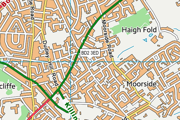 BD2 3ED map - OS VectorMap District (Ordnance Survey) BD2 3ED map - OS VectorMap District (Ordnance Survey)